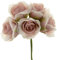 Formoso Decorazione Bomboniera Fiore Tipo Rosa Colore Rosa Antico D 4 cm Wedding Confezione 72 pz Art B0704ROSE
