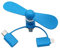 Yirepny Mini ventilateur 3 en 1 portable USB 180° rotatif pour téléphone portable compatible avec 11/12 Pro/Xs/Max/X/8/8 Plus/7/7 Plus/6/6 Plus et autres smartphones Bleu