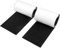 Totofy Klettband Selbstklebend Extra Stark, Ndustrie Klettverschluss Selbstklebend Schwarz klebe klettband für Wände,Boden,Tür,Kunststoffe, Gläser,10CM Breite 1 Meter Lang