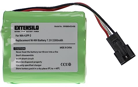 EXTENSILO Akku kompatibel mit Tivoli Audio PAL+ BT digital Radio (2200 mAh, 7,2 V, NiMH)