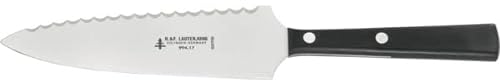 H&F LAUTERJUNG GMBH & CO LAUTERJUNG Tortenmesser/-heber mit Kunststoffgriff, Klingenlänge: 170 mm, Schwarz