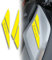 STATUZ Für Yamaha MT07 MT-07 Tank Aufkleber Aufkleber MT Logo Farbe Wasserdicht Motorrad Aufkleber Aufkleber Auto Aufkleber Schmücken (Color : Yellow Gray)
