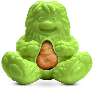 Dogsee Play Extremely Strong Treatoy Green - Microwaveable Dog Toy -Strong Bordom Busters