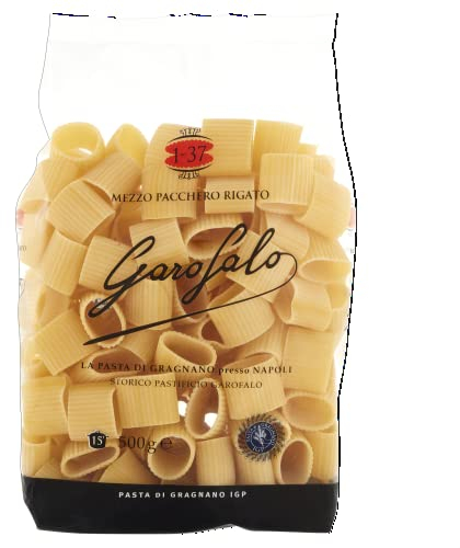 Garofalo Pasta Mezzo Pacchero Rigato, 500g