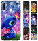 Personalisierte Handyhülle für Huawei P30 Lite Hülle 6,15,Anime Stitch Motiv Personalisiert Benutzerdefinierte Name Text Individuelle Case Weiche TPU Kratzfest Stoßfest Silikon Custom Schutzhülle