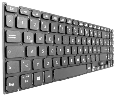 T-ProTek DE-Schwarz Tastatur Keyboard kompatibel für Asus M509BA-EJ021