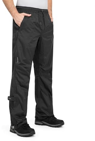 Höhenhorn Pluvia Herren Regenhose wasserdichte Überziehhose Wassersäule 5.000 mm Atmungsaktive Outdoorhose mit Transportbeutel