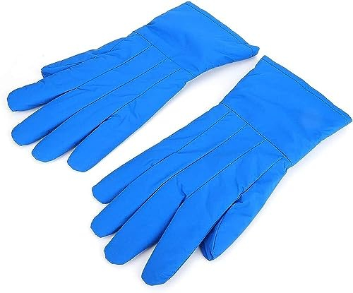 Gants, Gants chauds cryogéniques - Gants de travail 200 ℃ à -360 ℃ Résistant aux basses températures Résistant au froid Liquide de protection Longue manchette Porter les mains for les compartiments de