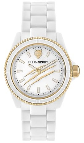 Plein Sport Damen Uhr Analog Quarz The Scratch PSHBA1323 Kunststoff