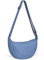 Yuson Girl Damen Halbmond Crossbody Schultertasche, Casual Moon Bag Einfarbige Tragbare Handtasche Nylon Halfmoon Crossbody Bag Umhängetasche mit Verstellbarer Schultergurt(Blau)