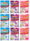 LND Gifts Set Of 9 Scented Hanging Wardrobe Dehumidifiers - For Bedroom, Dehumidifiers Disposable Bags, Lavender, Fresh Linen, Rose Scents