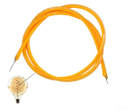 SPORTARC 10 x flexible LED-Filamente, 3 V, 2200 K, Warmweiß, FPC-Material, LED Flexible Filament Lampenteile für Selbstgemachtes Spielzeug und Dekoration, 130 mm und 300 mm (optional), 0,1 kg