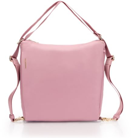 Mandarina Duck Mellow Leather Crossover, Damen, Lilac Rose