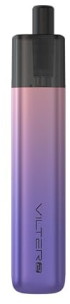Aspire Vilter 2 Kit Sigaretta Elettronica con Filtro per Svapo di Guancia - Pod Mod con Batteria 900mAh, Cartuccia 2ml, Coil 0.8Ω - (Non Contiene Sticks, E-liquids o Ricariche) (Pink & Purple Fade)