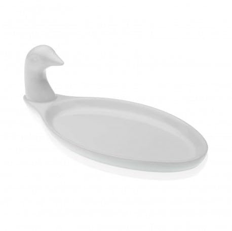 Versa Pata Foie 20CM Plato Grande Elegant, Solid Color Porcelana