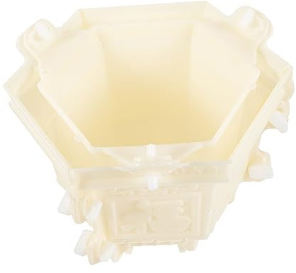 POPETPOP Moldes De Epoxi Artesanales Moldes Grandes para Macetas De Cemento Moldes De Decoración De Escritorio Moldes para Macetas Moldes para Concreto Molde De Cemento El Plastico