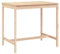 SDWEHO7 Stehtisch Bartresen Holz 110 cm Hoch Indoor Outdoor Bistrotisch Biertisch Gartentisch Bartisch Partytisch Balkontisch, 121x82,5 cm Massivholz Kiefer
