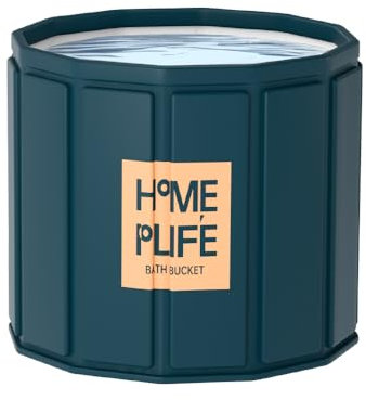 Portable Bath Tub for Adults - Large 88 Gal Foldable Soaking Bathtub for Hot SPA and Ice Bath, Ideal for Fast Muscle Recovery, Cold Water Therapy - No Installation (Ice/Hot Universal)