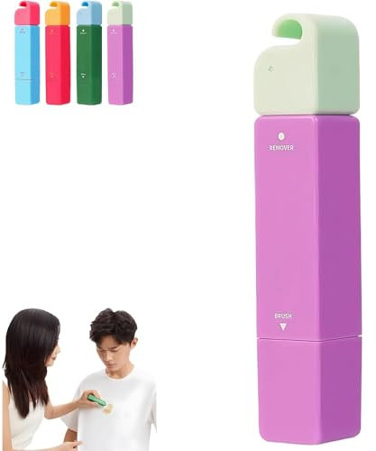 3-Second Stain Remover Pen, 2025 New Active Enzyme Laundry Stain Remover, Garment Stubborn Stain Cleaner Oil Remover, Active Enzyme Clothing Cleaner, Portable Instant Stain Remover (Purple)