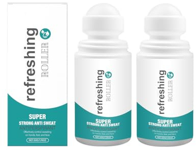 Antitranspirant GEL 50ml gegen schwitzige Hände,schweiß Füße und Schwitzen im Gesicht,Anti Schweiß Deo bei Hyperhidrose,gegen achselgeruch,gegen starkes Schwitzen am Kopf (2)
