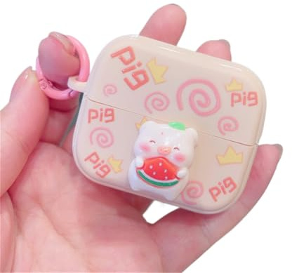 PIQIUZC Earbuds Case for Samsung Galaxy Buds 3/Buds 3 Pro,Cute Fun Heart Pattern Candy Color Design Shockproof Earphones Cover for Girls Women (J)