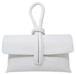 Chicca Borse Borsetta Pochette da Donna in Pelle Dollaro