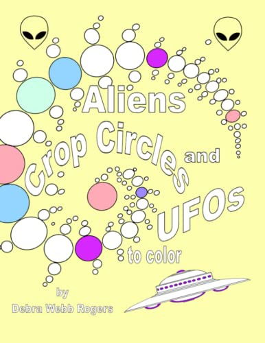 Aliens, Crop Circles and UFOs to Color