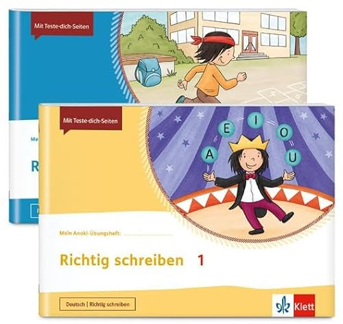 Paket Richtig schreiben / Richtig rechnen 1: 2 Hefte im Paket: Richtig schreiben | Richtig rechnen Klasse 1 (Mein Anoki-Übungsheft)
