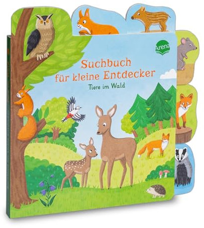 Suchbuch für kleine Entdecker. Tiere im Wald: Erster Suchspaß ab 18 Monaten