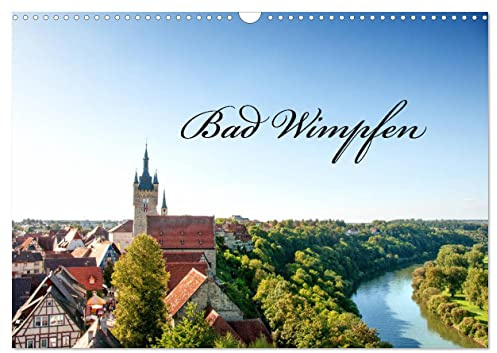 Bad Wimpfen. (Wandkalender 2026 DIN A3 quer), CALVENDO Monatskalender: Mittelalterliche Stauferpfalz und ehemalige Reichsstadt am Neckar. (CALVENDO Orte)