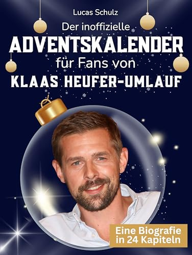 Der inoffizielle Adventskalender für Fans von Klaas Heufer-Umlauf: 24 Tage mit deinem Star bis Weihnachten. Fanbuch und Biografie in einem. Das ideale Geschenkt für alle Fans.