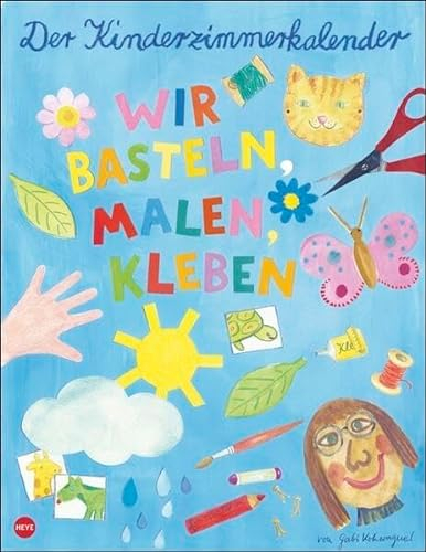 Gabi Kohwagner Bastelkalender 2024 im Format 33 x 44 cm. Spielen, Basteln und Malen. Kinderzimmer-Kalender, bunt und fröhlich illustriert. Wandkalender zum Aufhängen. Kindgerechtes Kalendarium.