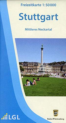 F520 Stuttgart: Mittleres Neckartal (Freizeitkarten 1:50000 / Mit Touristischen Informationen, Wander- und Radwanderungen)
