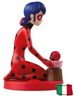 FABA Klangfigur – Geschichten von Ladybug und Cat Noir – Geschichten und Klangmärchen, Jungen und Mädchen 4-6+, italienische Version