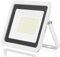EOCOYAR Projecteur LED 100W 50W 30W 20W 10W Réflecteur Blanc Ultra Mince Projecteur 230V IP68 Éclairage Extérieur Étanche(100 Watts,Blanc Chaud)
