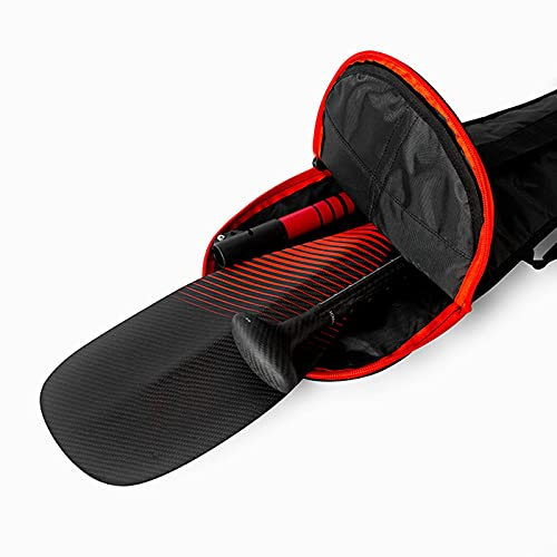 BGSFF Kajakpaddel, schwimmendes Kohlefaser-Kajak, 175-227 cm, abnehmbares Rafting-Kanu-Boot-Floßpaddel, leichtes Ruderzubehör mit Einstellbarer Länge für Sea Watersport