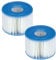 Chuancheng Lot de 2 cartouches de filtre en mousse réutilisables et lavables pour jacuzzi Intex S1