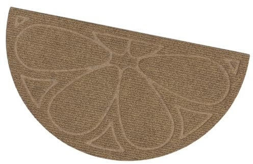 emmevi Zerbino Ingresso Porta Morbido Tappeto Asciugapassi Assorbente Antiscivolo mod.ELBA SEMILUNA BEIGE