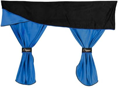 F-CORE Gardinen volle sätze (3in1) LKW für Man TGS 01.05-12.19 L CAB BLAU