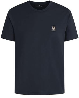 Belstaff Mens Phoenix Patch Cotton Jersey T Shirt