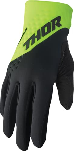 Thor Spectrum Winter Cold Weather Cross MX Motocross Enduro Handschuhe grün Acid schwarz (XXL)