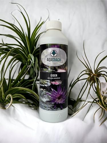 AQACoach Eisen Dünger Aquarium Flüssigdünger für Aquarienpflanzen 1000ml