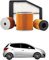 Kit Tagliando 3 Filtri per KIA Venga 1.4 CVVT 66 kw anno 2010<>2023