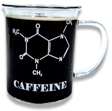 Mad Monkey - Taza Química - Taza Química con Fórmula - Taza Café Cafeína