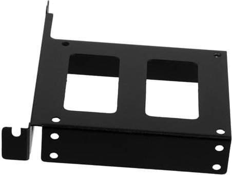 LIFKICH Montagehalterung Kompakt Festplattenhalter Robust Schwarzes Gehäuse Für Pc Ssd Festplattenbefestigung Platzsparend