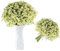 astylishome Künstliche Blumen Schleierkraut Künstlich wie Echt 16 Stück Kunstblumen Schleierkraut für Hochzeit Party Brautsträuße Home Dekoration Weiß 1402