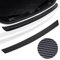 AIBINGBH Car Rear Bumper Protector Strip for VW GOLF MK7 2013-2019, Car Boot Sill Protector Carbon Fiber Car Trunk Door Sill Edge Anti-Scratch Decorative Strips Styling Accessories