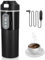 Wasserkocher Auto, 12v-24v Wasserkocher Zigarettenanzünder Schnell 500ml Reise Wasserkocher Camping Wasserkocher Tragbarer Edelstahl Einstellbare Reisewasserkocher für Reisen Camping Geschäftsreisen