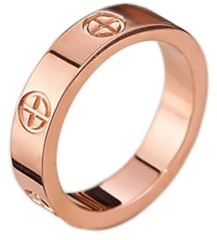 Hasdnker Ring Ringe Damen Bijouterie Herren Schraubringe Liebesring Luxusmarke Schmuck Phillips Für Frauen Nagelform Roségold Silber Farbe Größe 5 Bis 10 7 Schraubrosegold