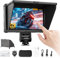 VILTROX DC-X3 DCX3 Kamera Field Monitor Touchscreen 2000Nit 4K 6 Zoll HDMI Camera Monitor mit Akku Full HD 1920x1080 IPS 3D LUT mit Sonnenschutzhaube,Aufbewahrungstasche für Sony Canon Nikon DSLR